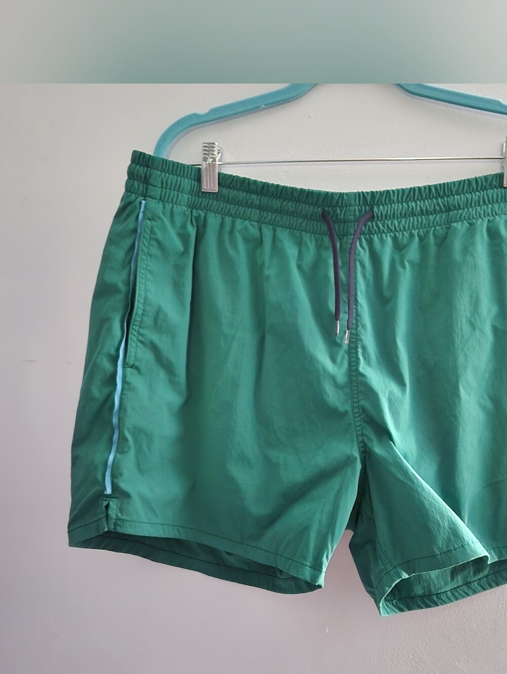 Cotopaxi Brinco Shorts in Greenery Drawstring Elastic Waist Swim Trunks